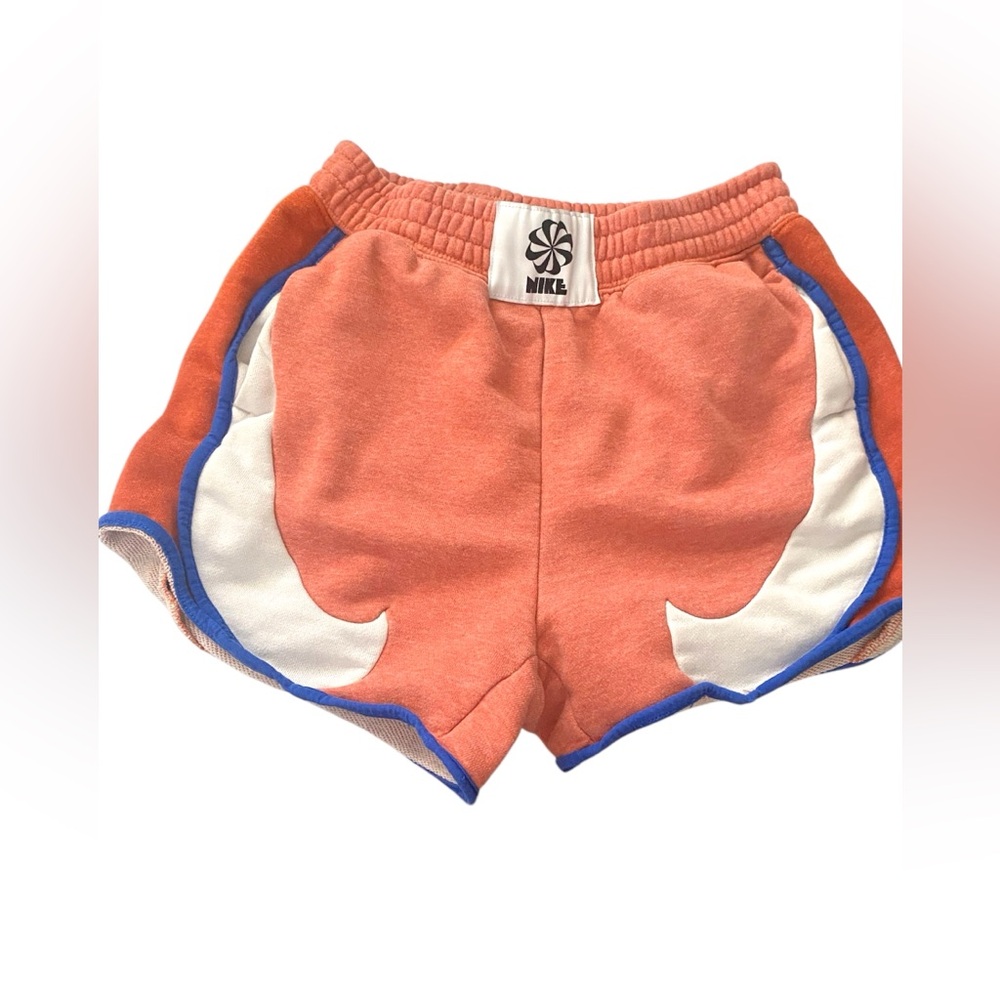Nike vintage shorts in orange, blue, and white EUC - Picture 1 of 3